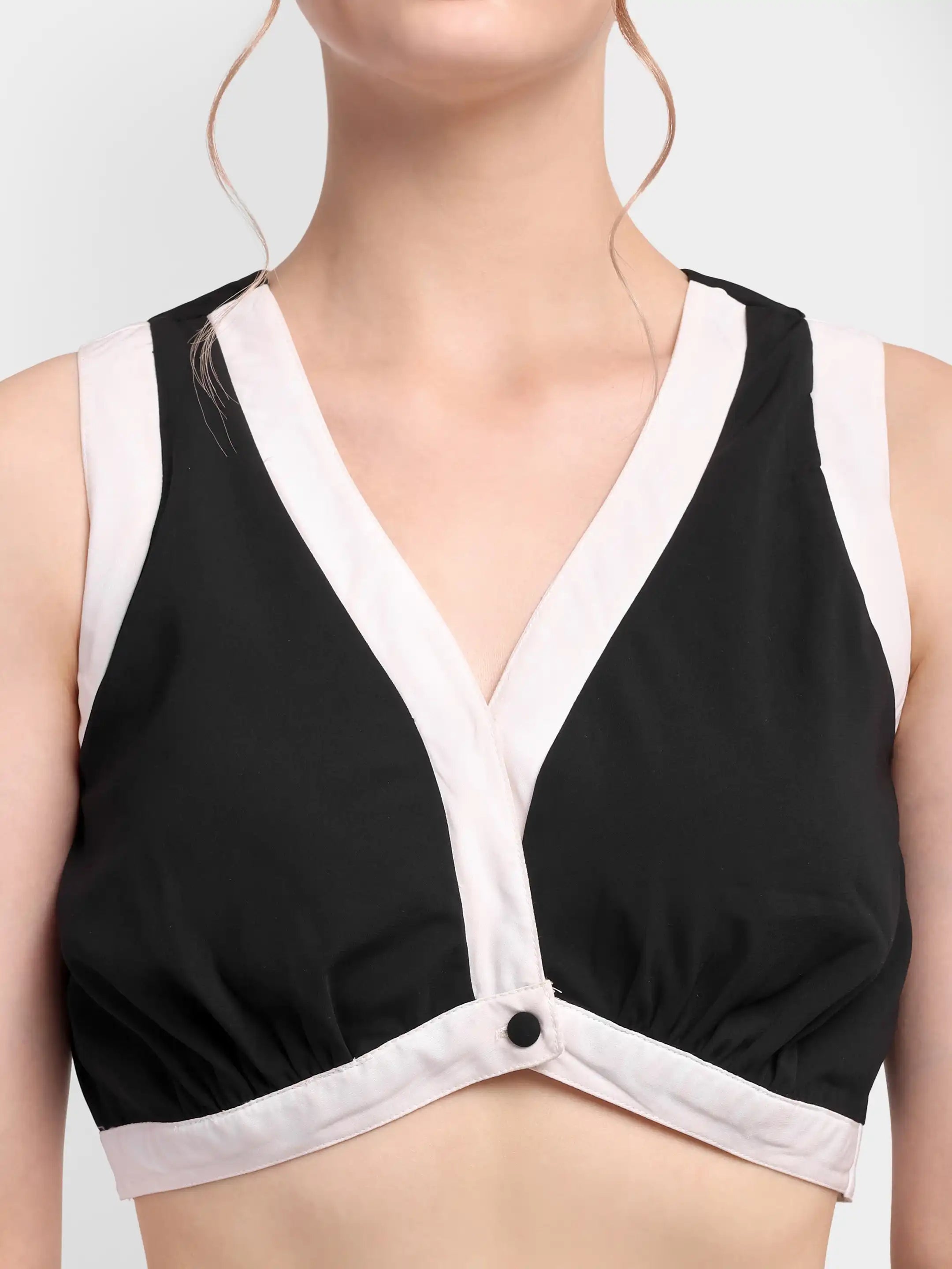 Structured Bralette Co-ord - Black