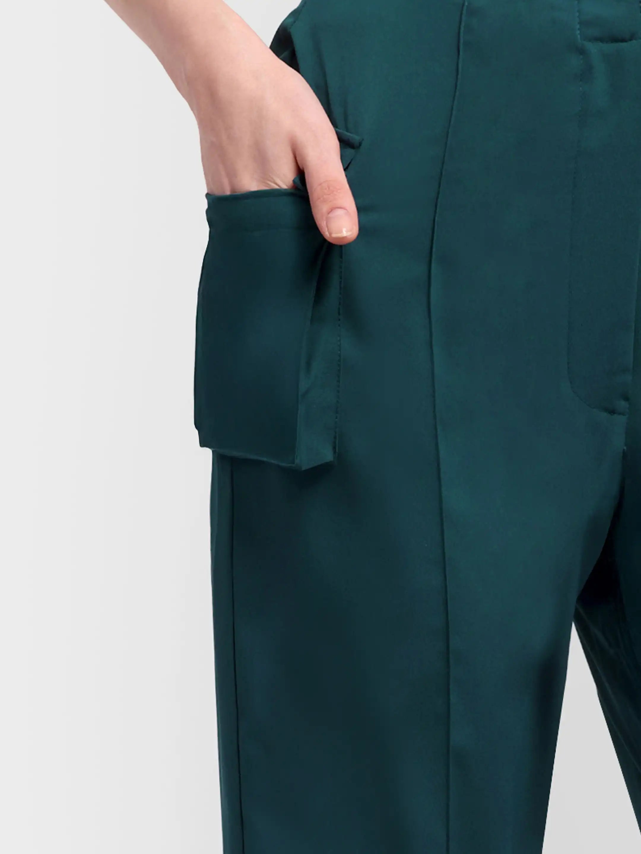 Utility Pocket Trousers - Teal