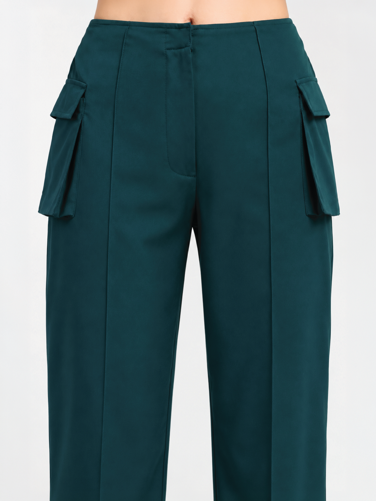 Utility Pocket Trousers - Teal