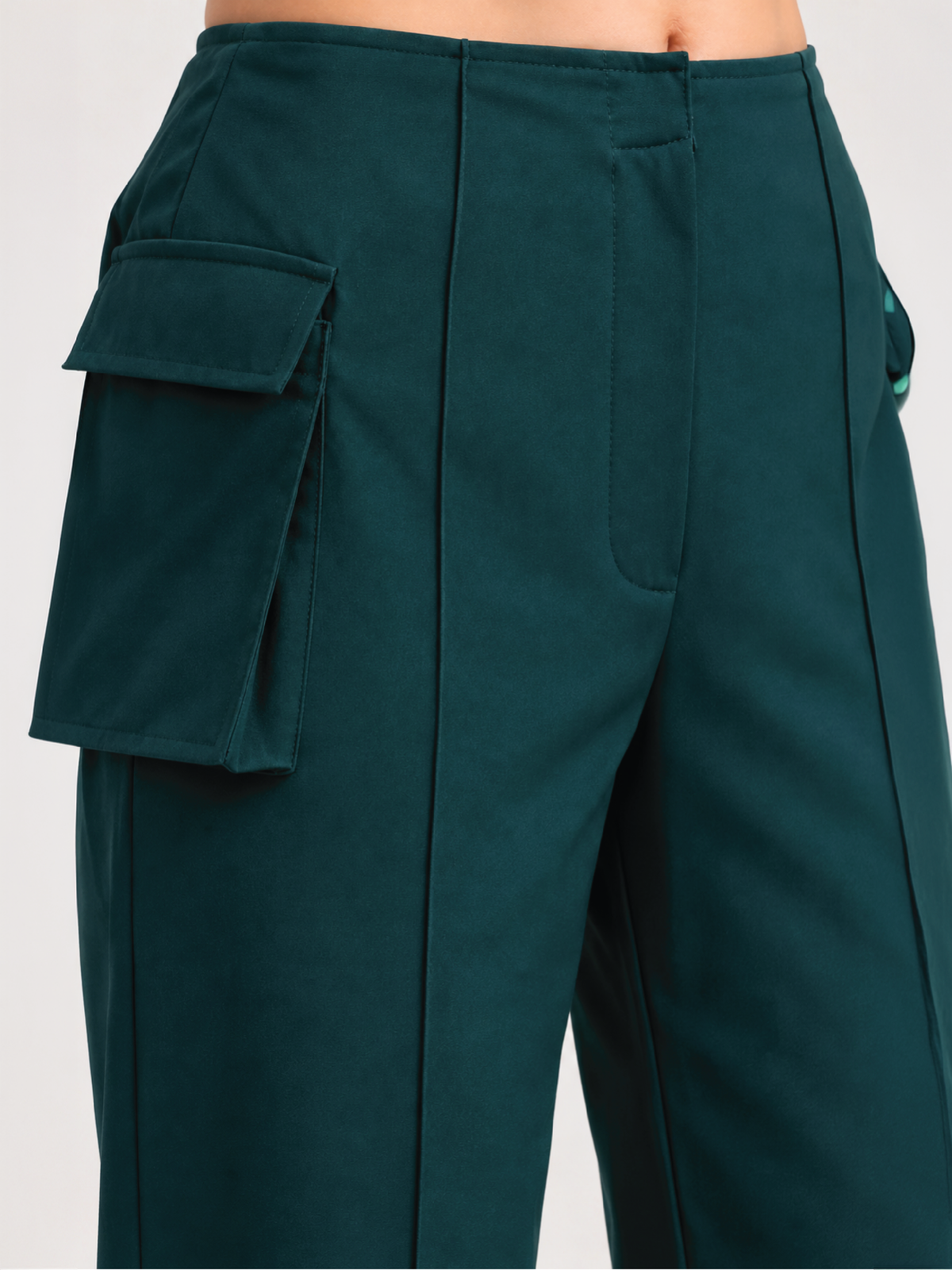 Utility Pocket Trousers - Teal